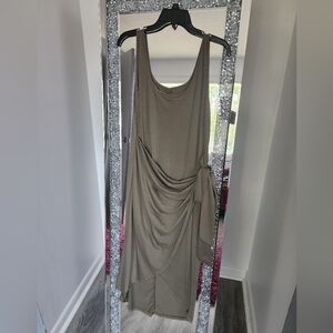 Olive XL wrap dress